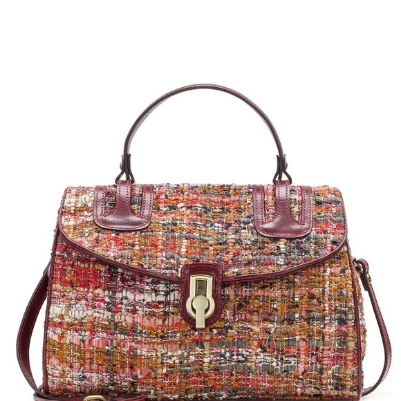 Patricia Nash Chic Multicolor Tweed Handbag - Picture 1 of 11